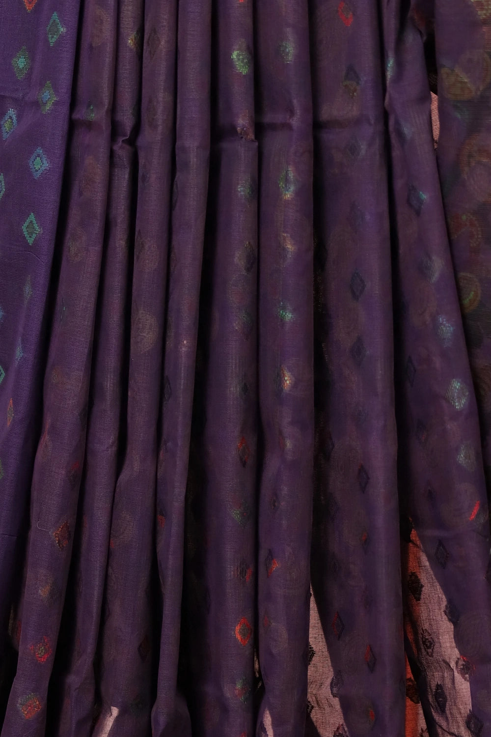 Royal Blue Cotton Saree