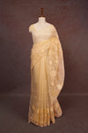 Sandal Organza Saree
