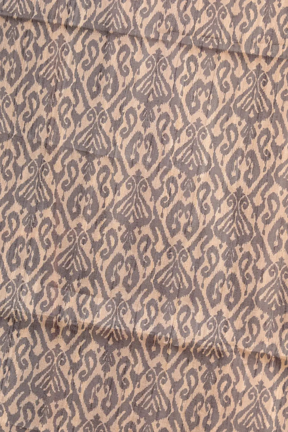 Sandal Semi Tussar Saree