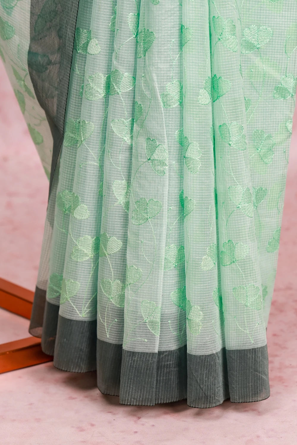 Sea Green Kota Saree