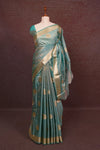 Sea Green Semi Tissue Saree