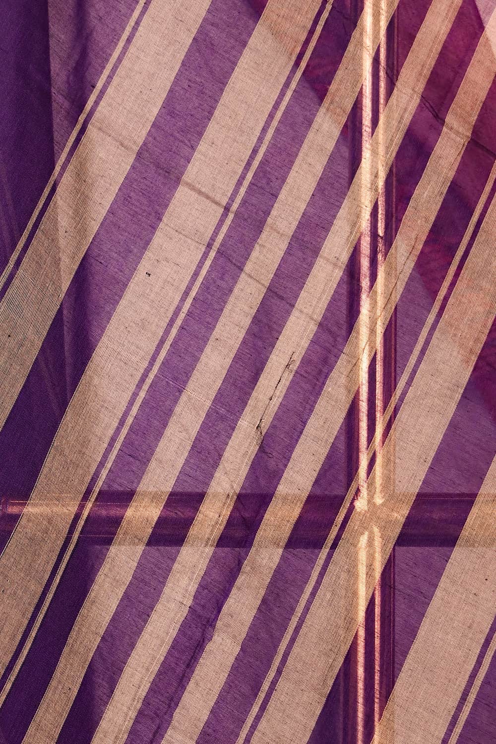 Violet Soft Cotton Saree