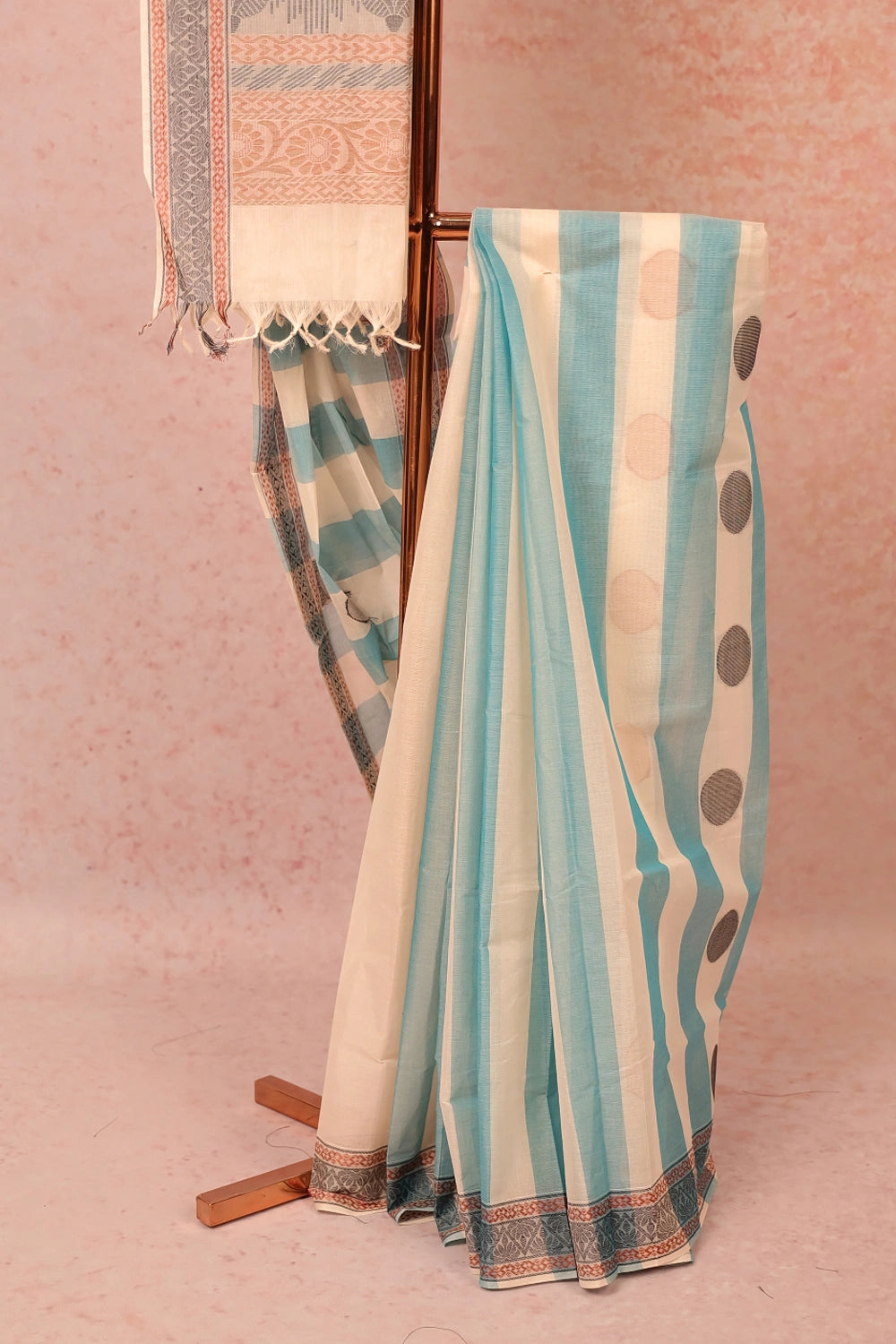 White Cotton Saree