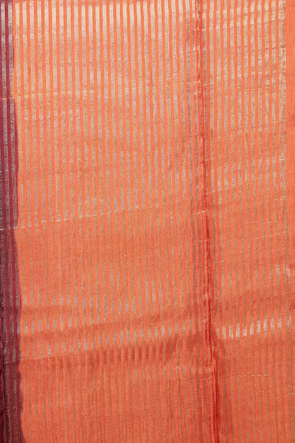 Wine Red  Semi Banarasi Saree - Seematti