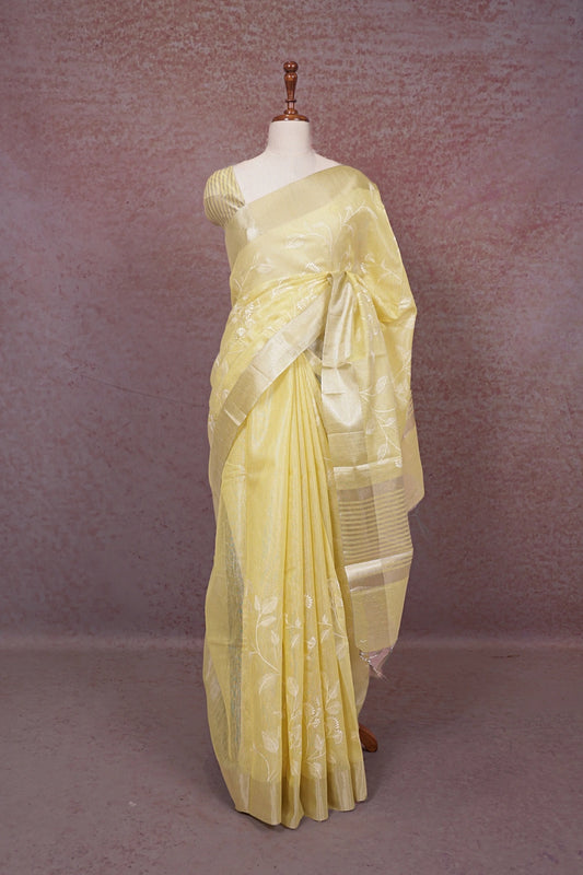 Yellow Kota Saree - Seematti