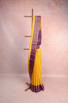 Yellow Semi Silk Saree