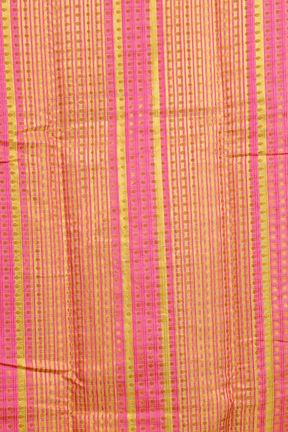 Yellow Semi Silk Saree