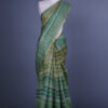 Light Green Tussar Silk Saree