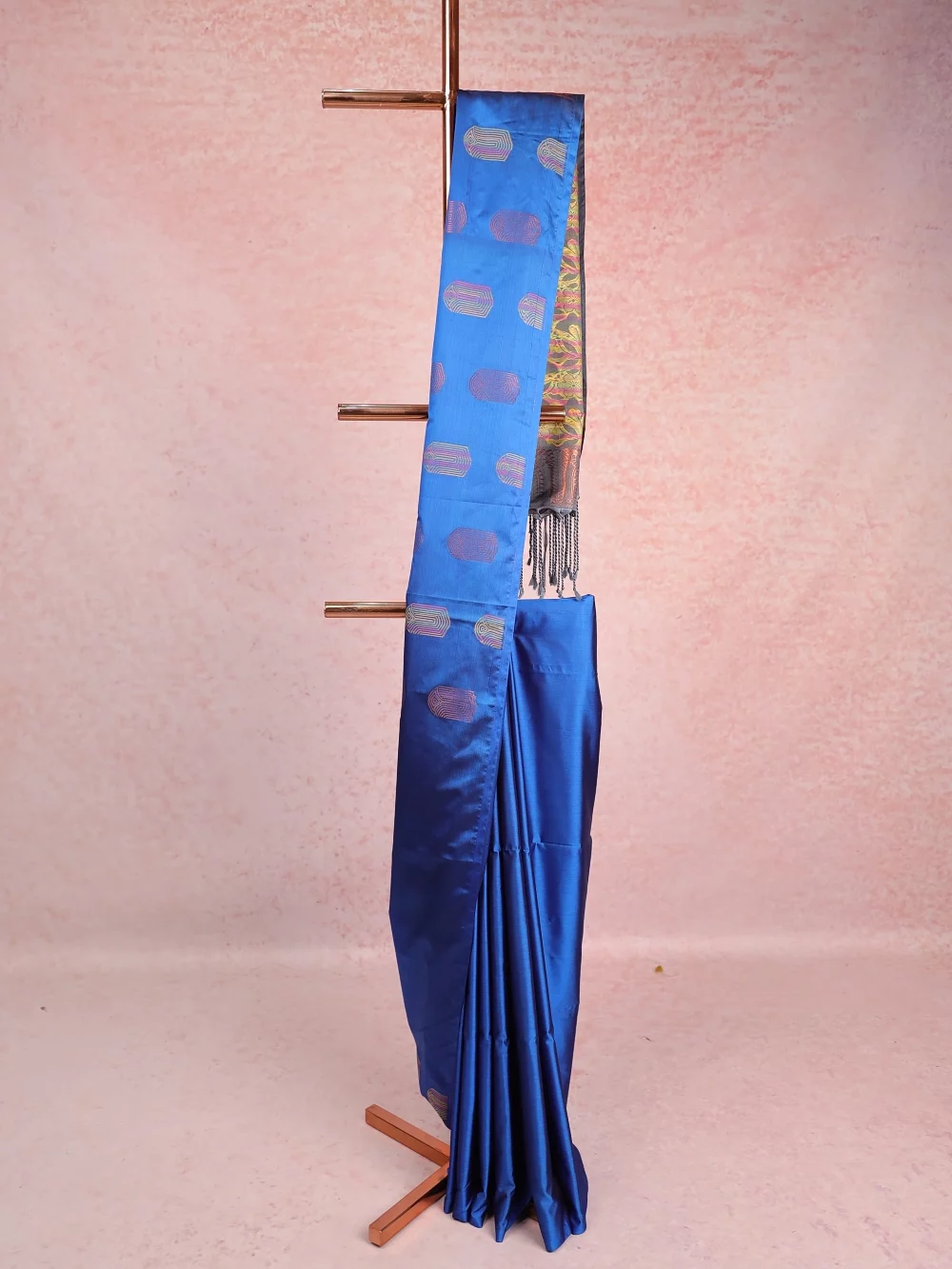 Roya Blue Soft Silk Saree