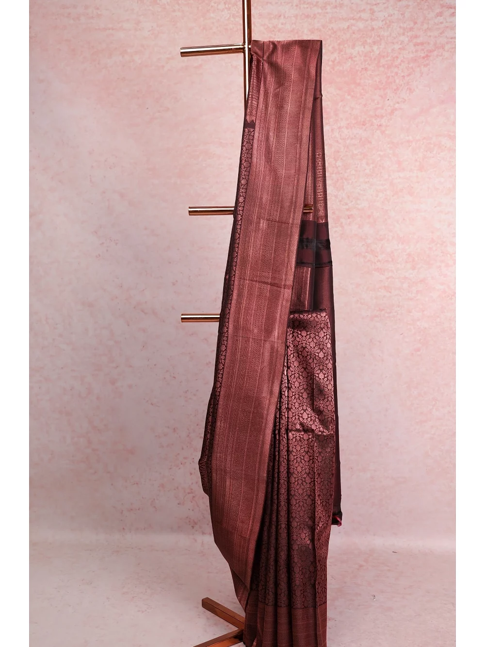 Coffee Brown  Kancheepuram Silk Saree