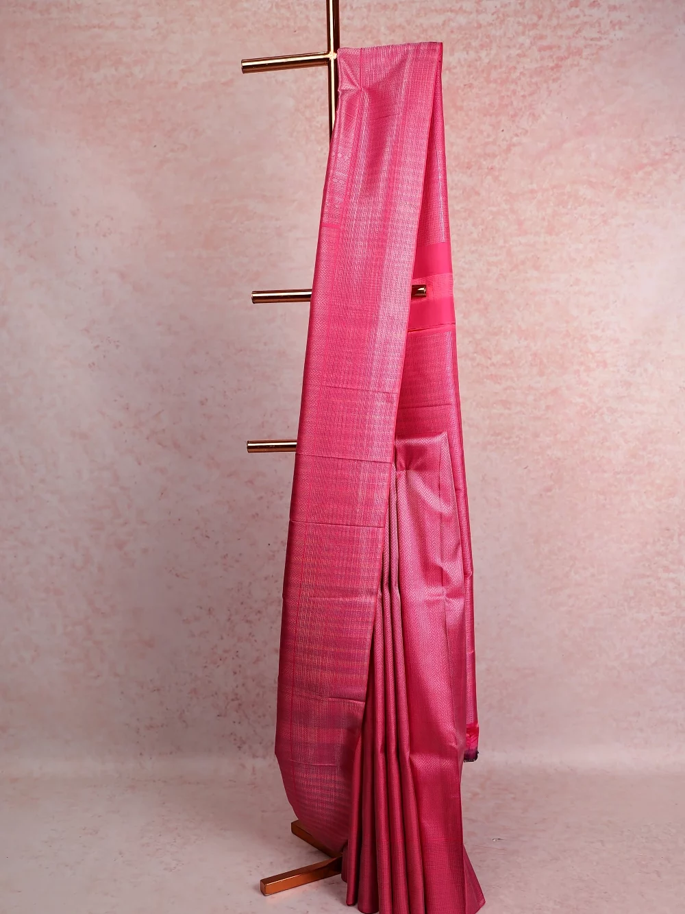 Pink Kancheepuram Silk Saree