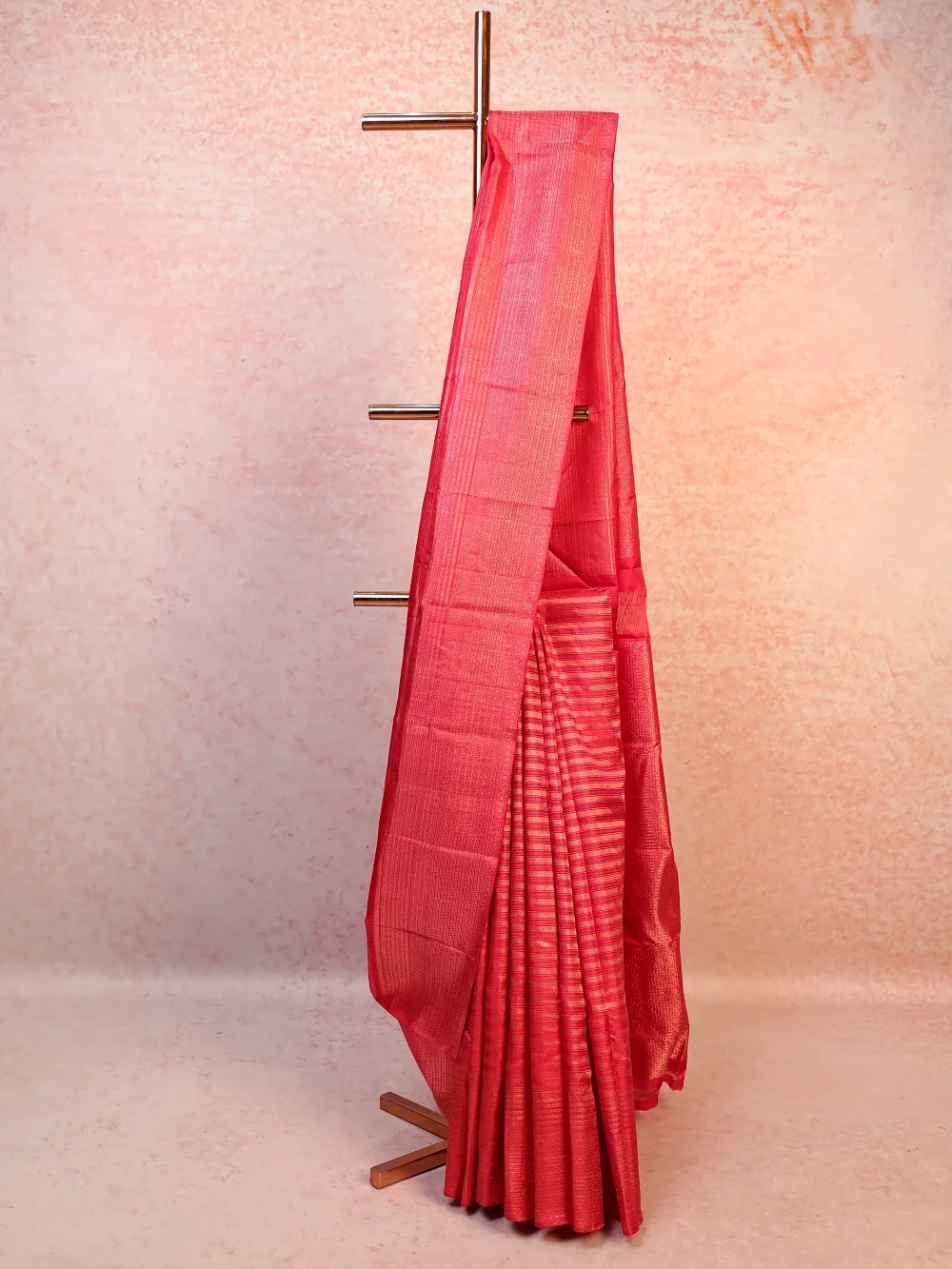 Red Kancheepuram Silk Saree