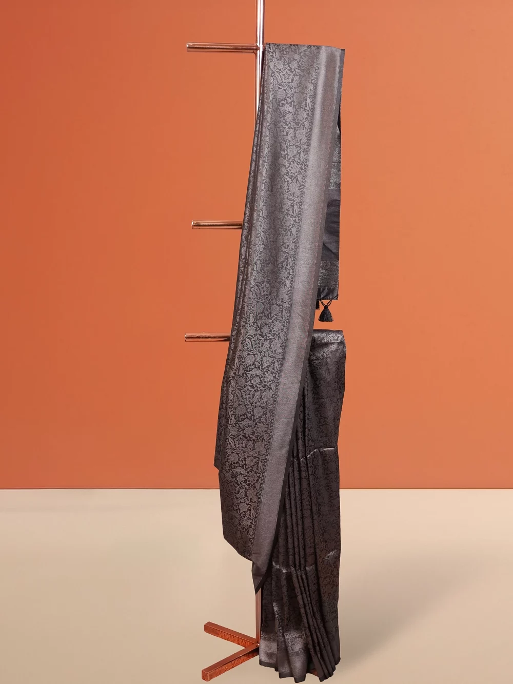 Black Jute Banarsi Saree