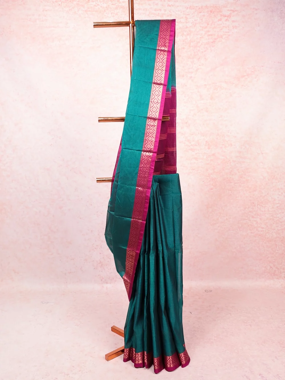 Green Kanchi Cotton Saree