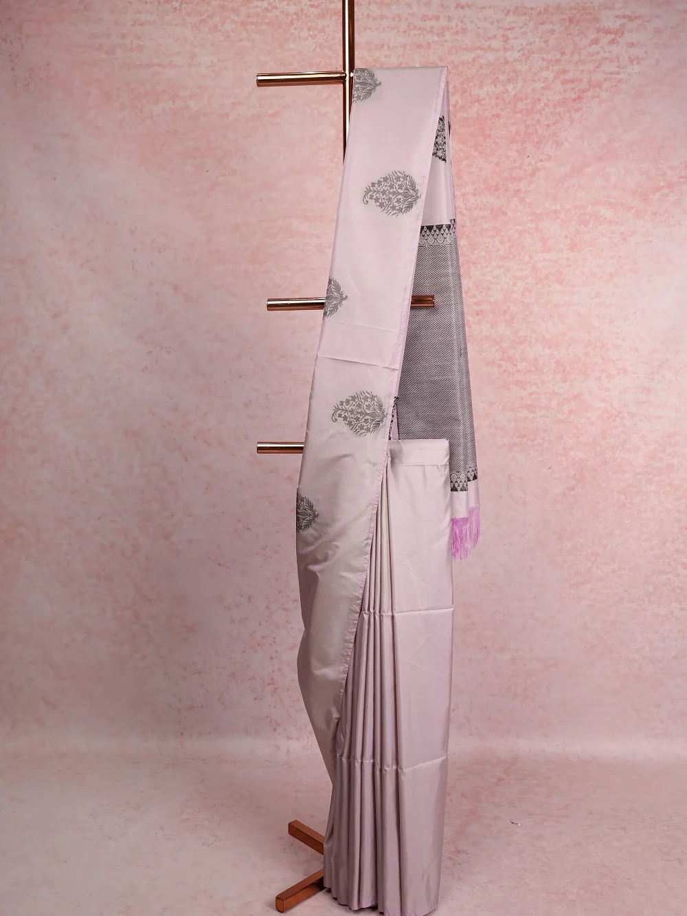 Light Lavender Soft Silk Saree