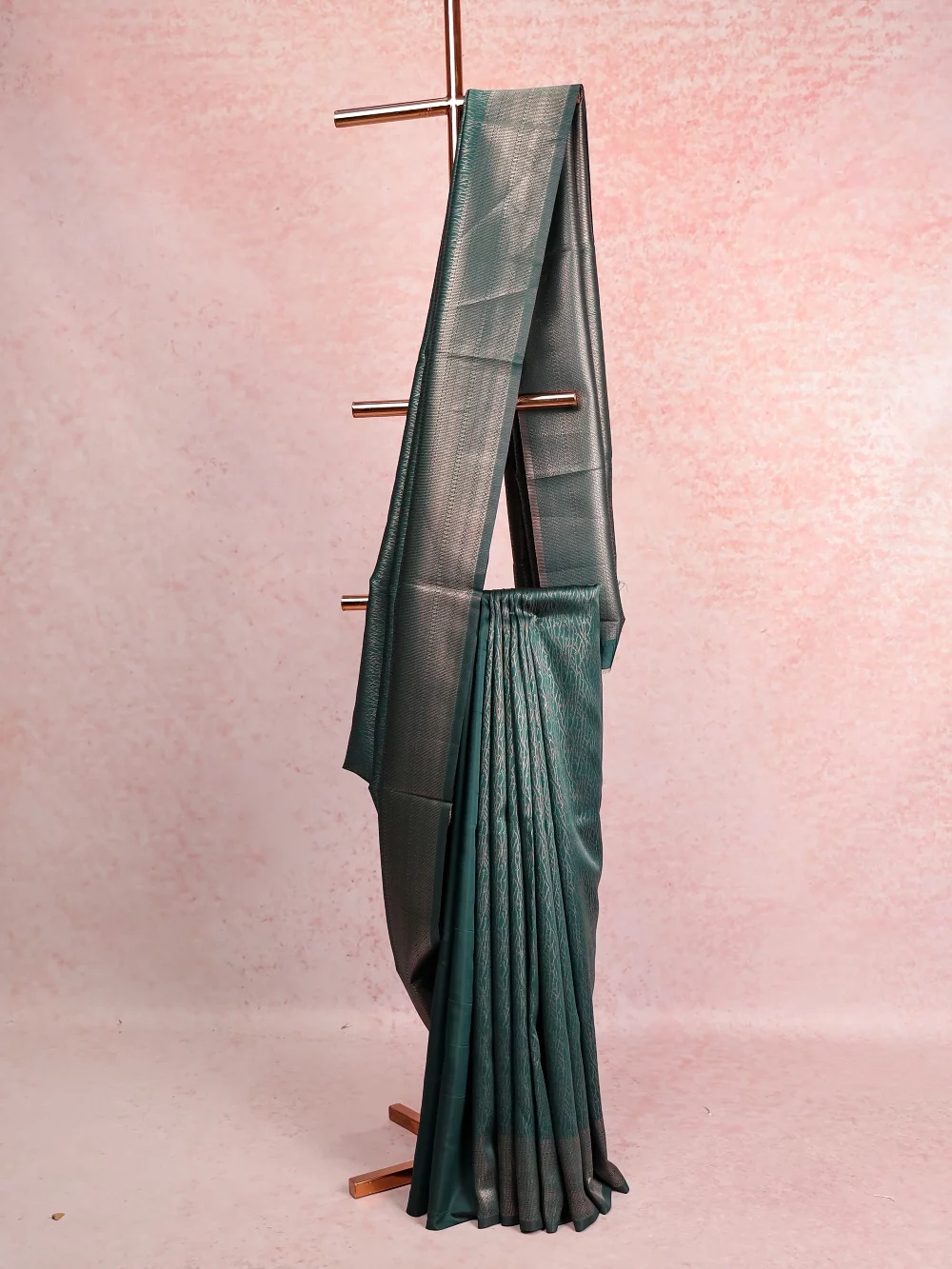 Green Semi Silk Saree