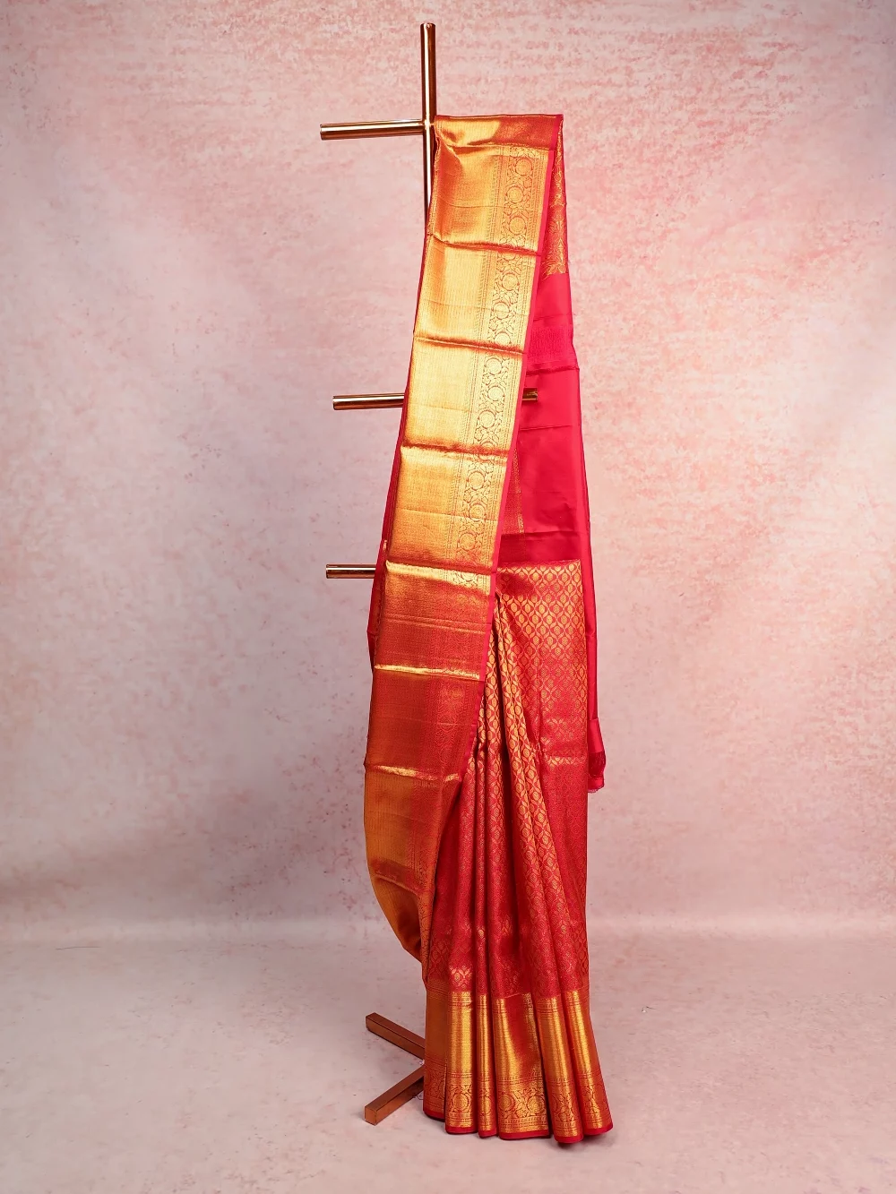 Red Kancheepuram Silk Saree