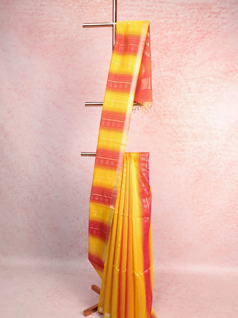 Multi Color Cotton Silk Saree