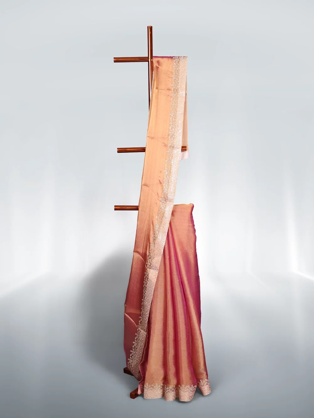 Multi Colour Crush Saree