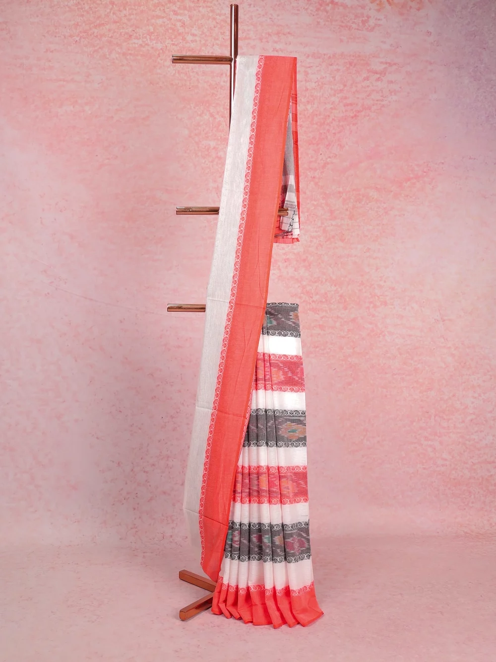 Multi Colour Cotton Saree