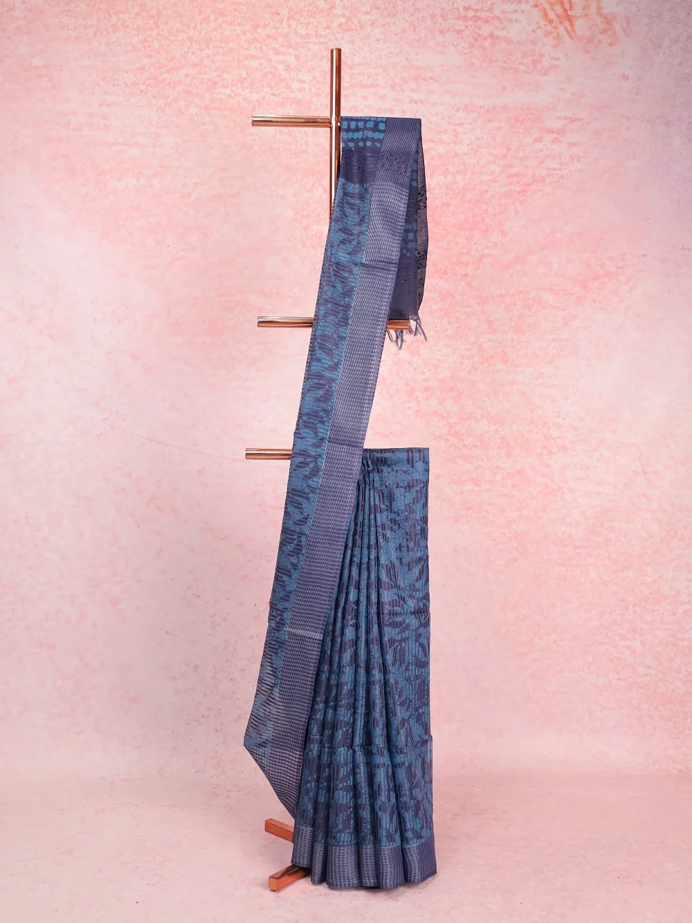 Grey Semi Tussar Saree