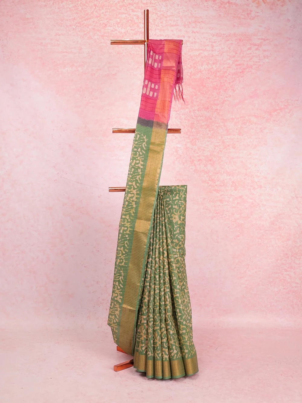 Green Art Silk Saree