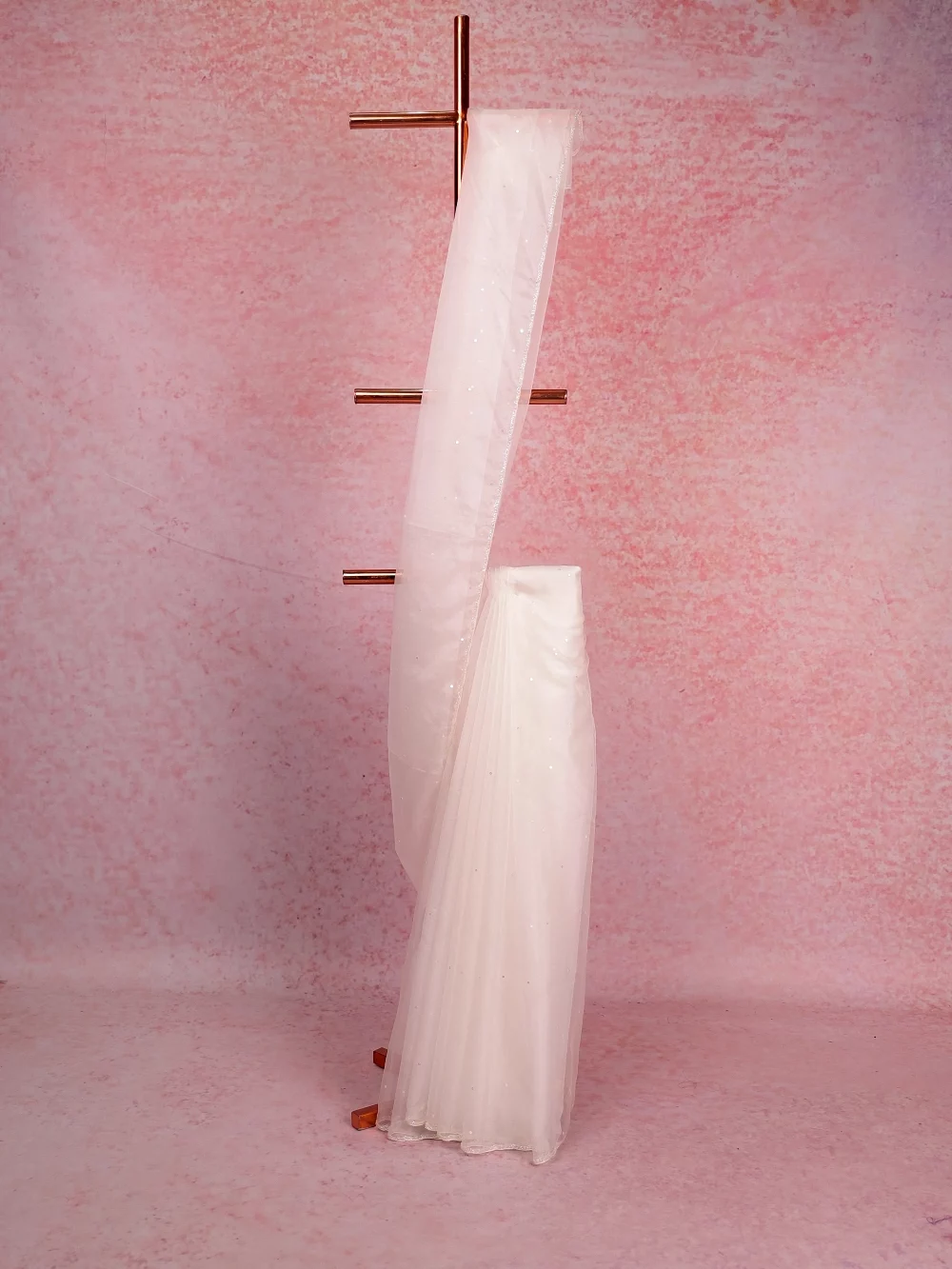 Off White Organza Saree