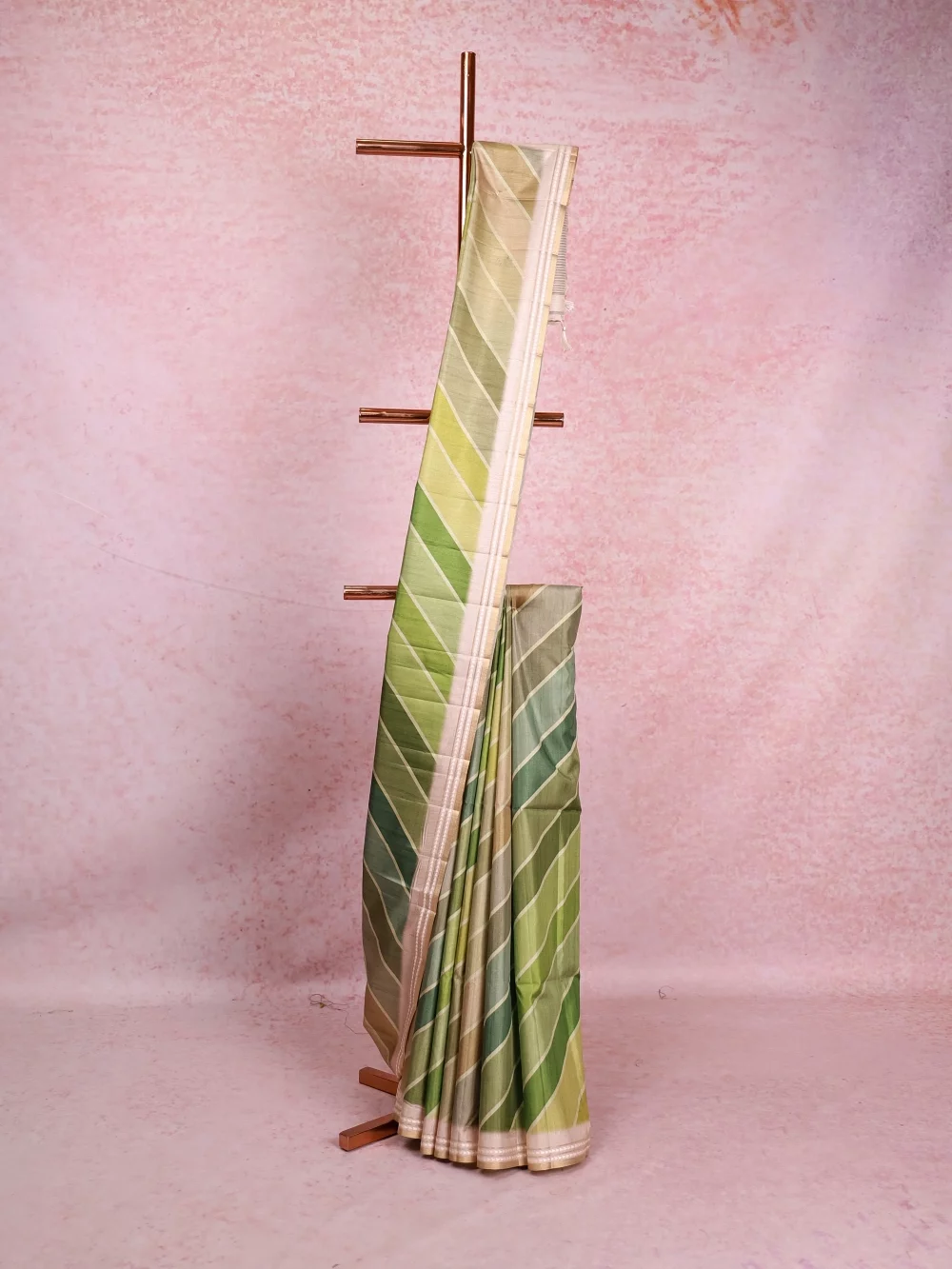 Multi Colour Semi Tussar Saree