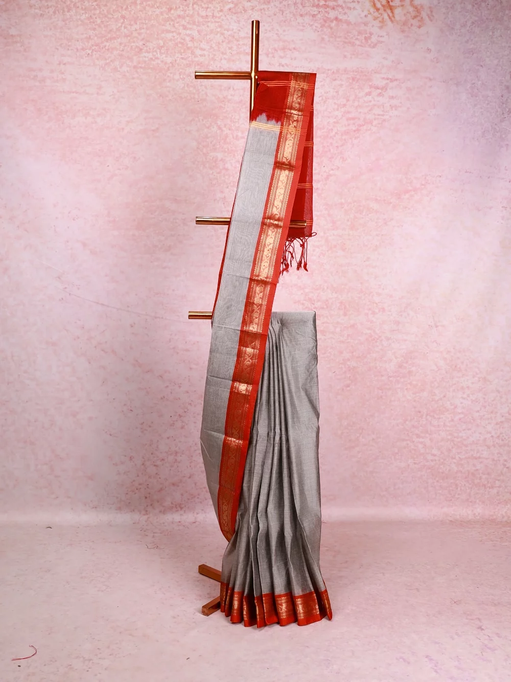 Ash Chettinadu Cotton Saree
