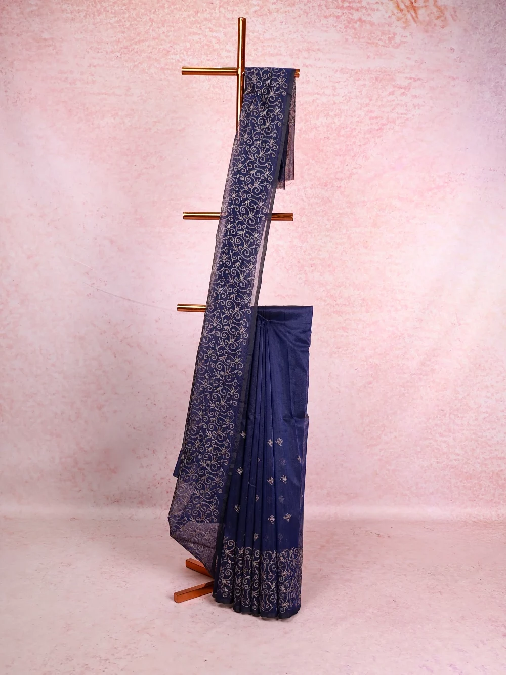 Blue Kota Saree