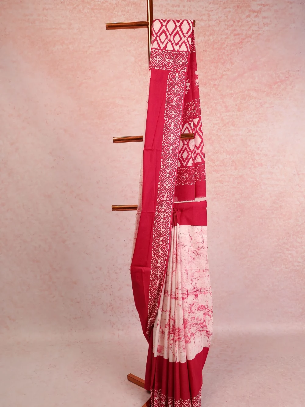 Off White Cotton Saree
