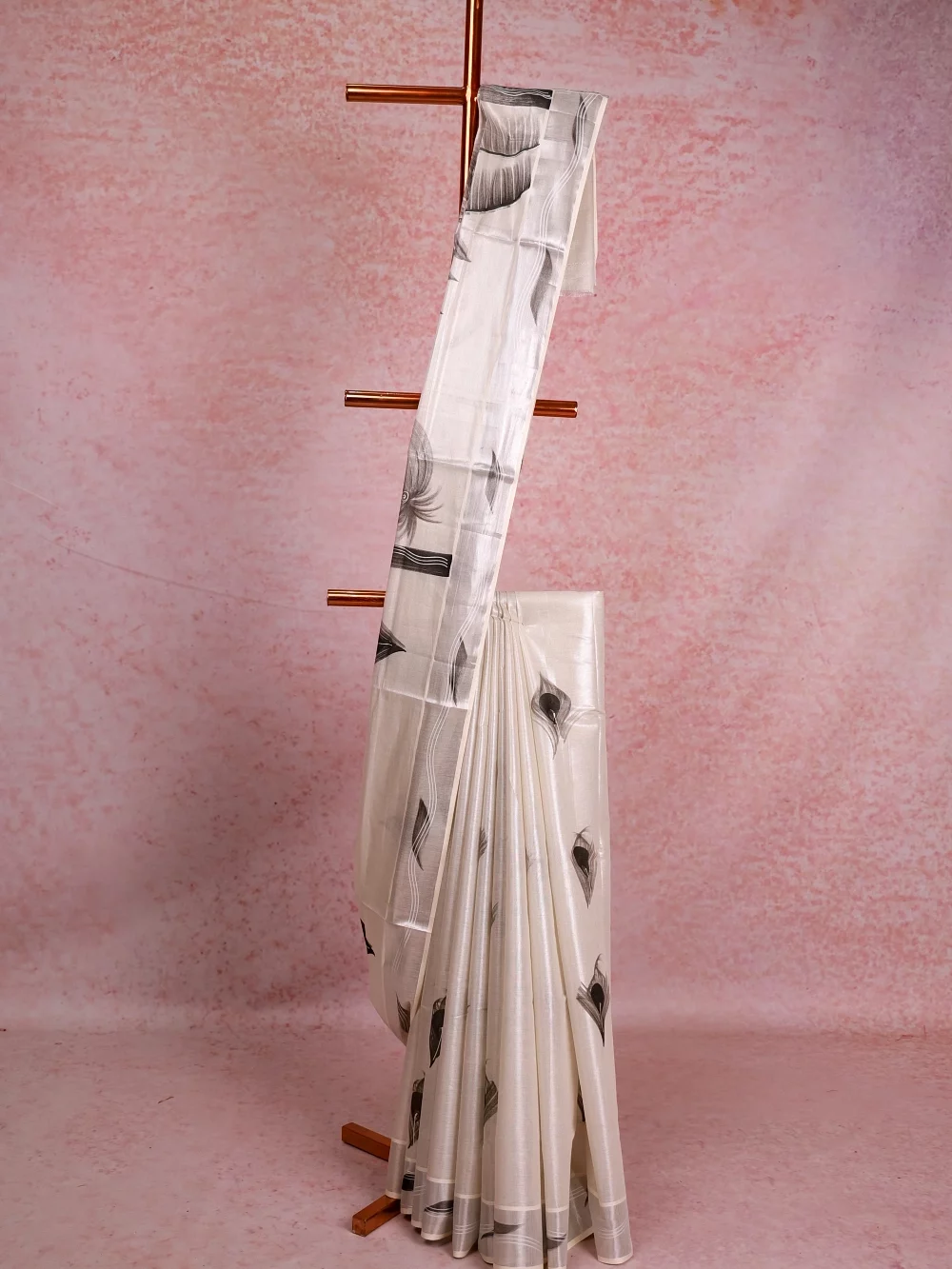 Silver Tissue Kerala Saree