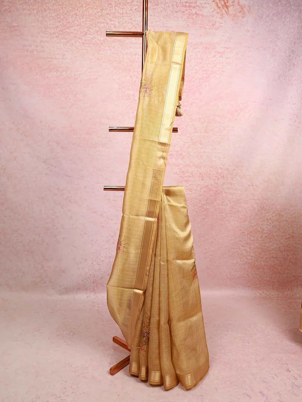 Gold Tissue Kerala Saree