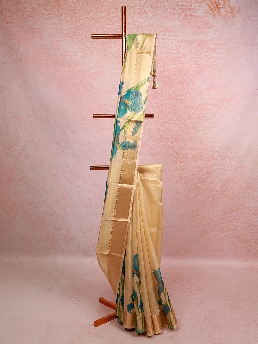 Gold Tissue Kerala Saree