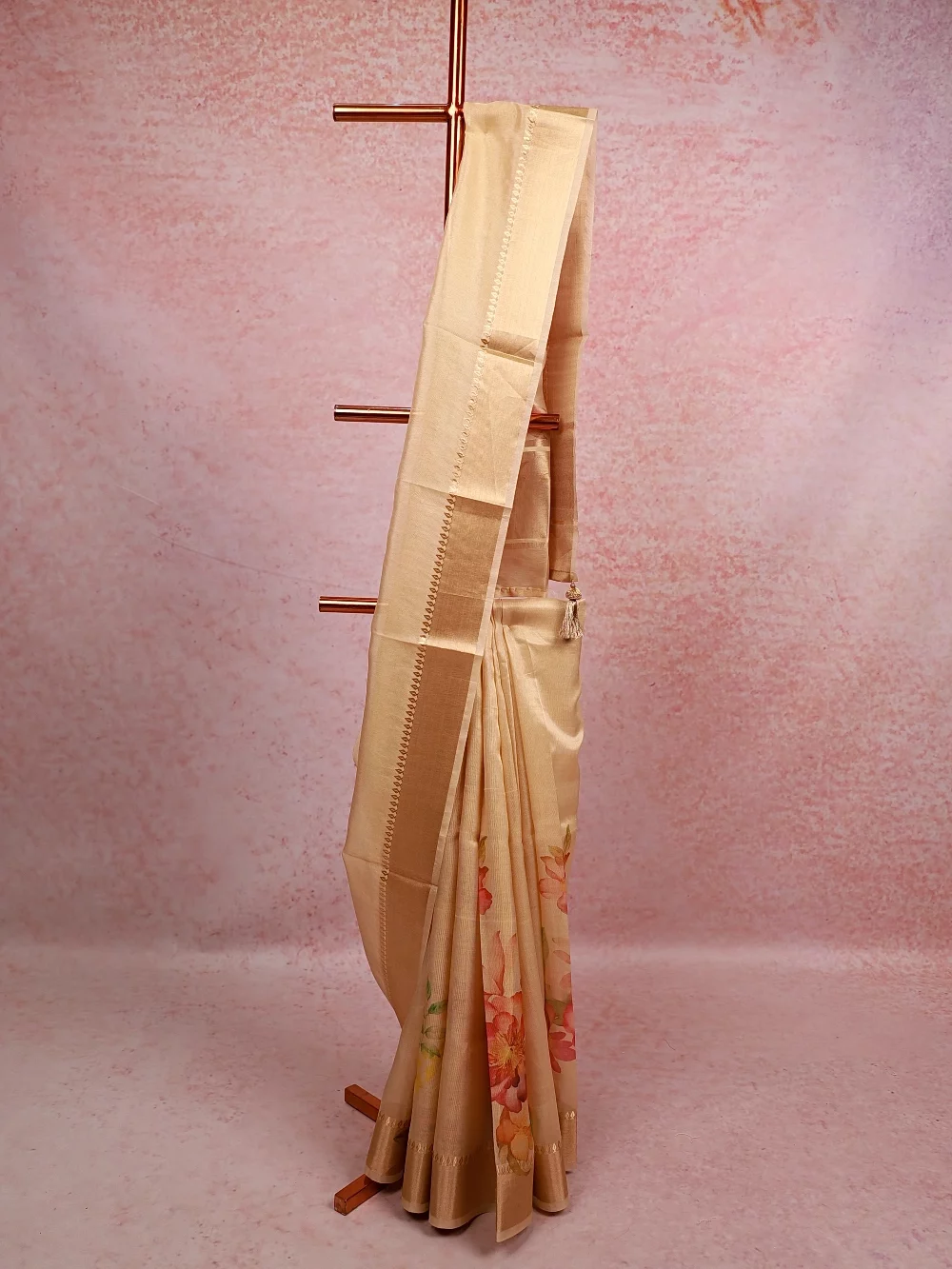 Gold Tissue Kerala Saree