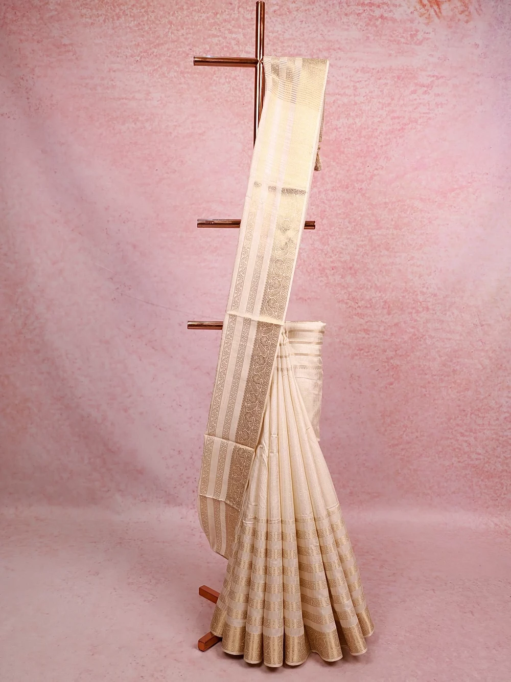 Gold Tissue Kerala Saree