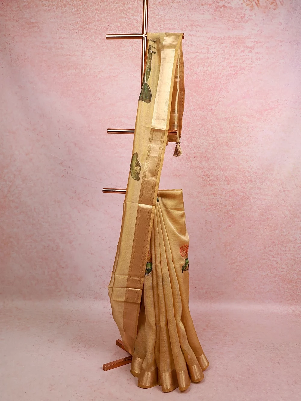 Gold Tissue Kerala Saree