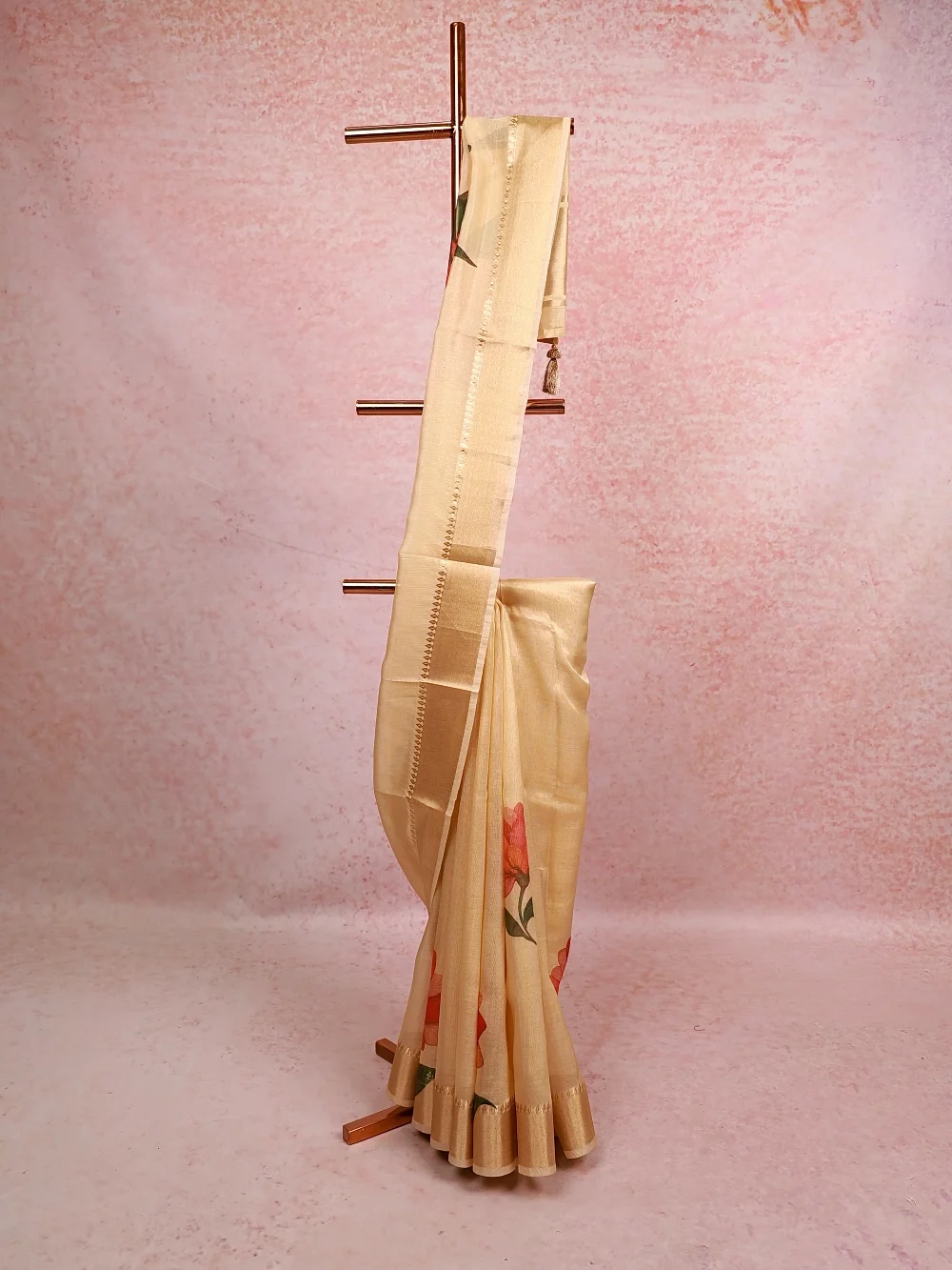 Gold Tissue Kerala Saree