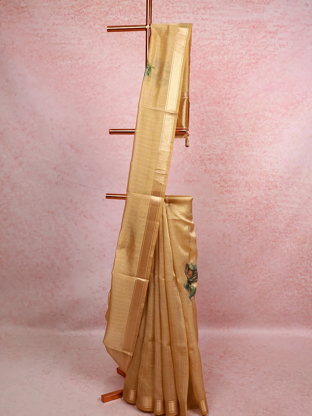 Gold Tissue Kerala Saree