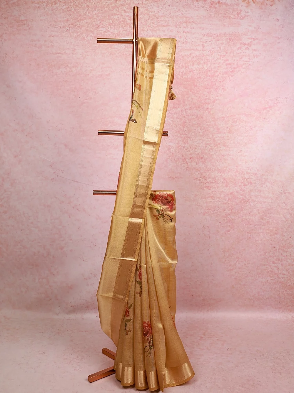 Gold Tissue Kerala Saree