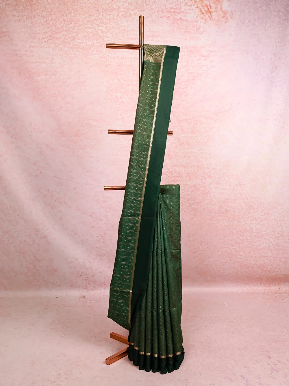 Green Semi Silk Saree