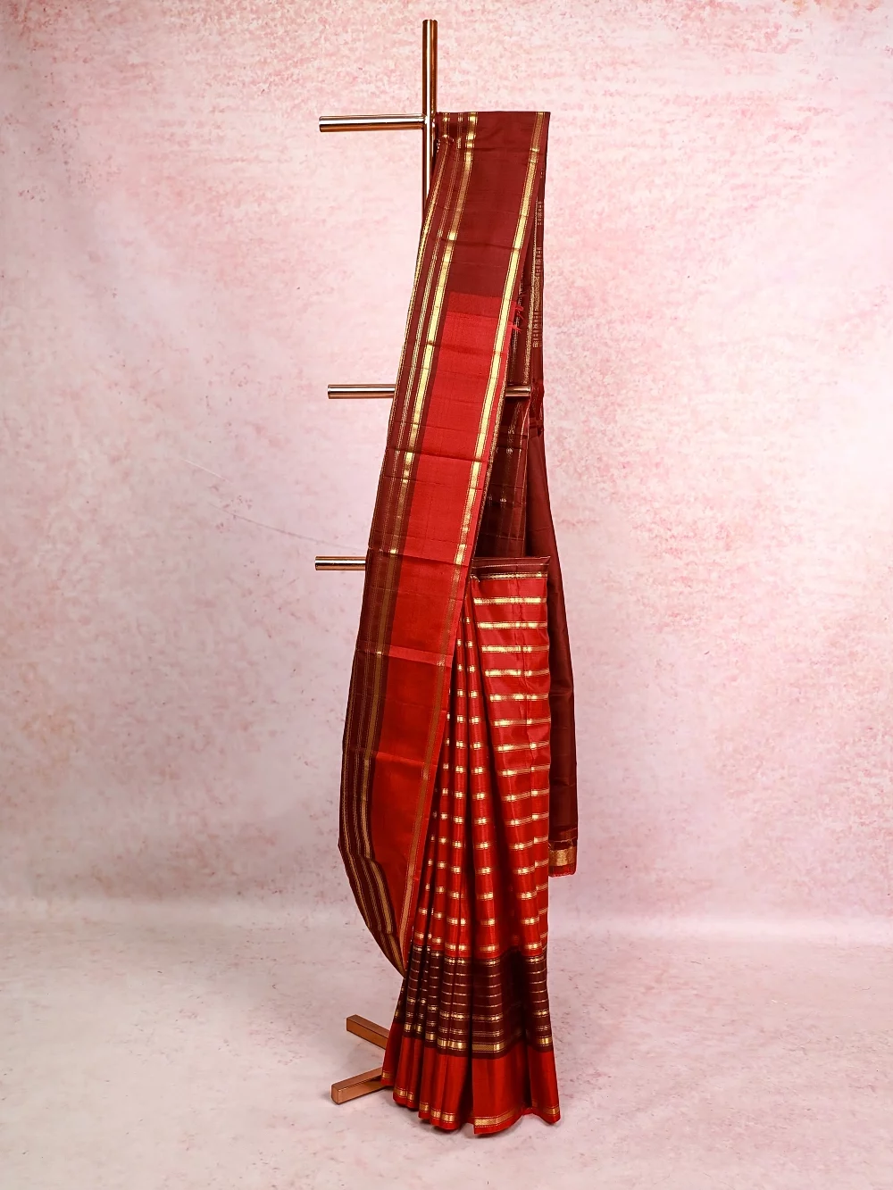 Red Kancheepuram Silk Saree