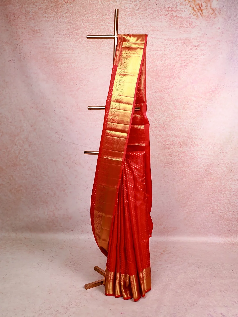 Red Kancheepuram Silk Saree