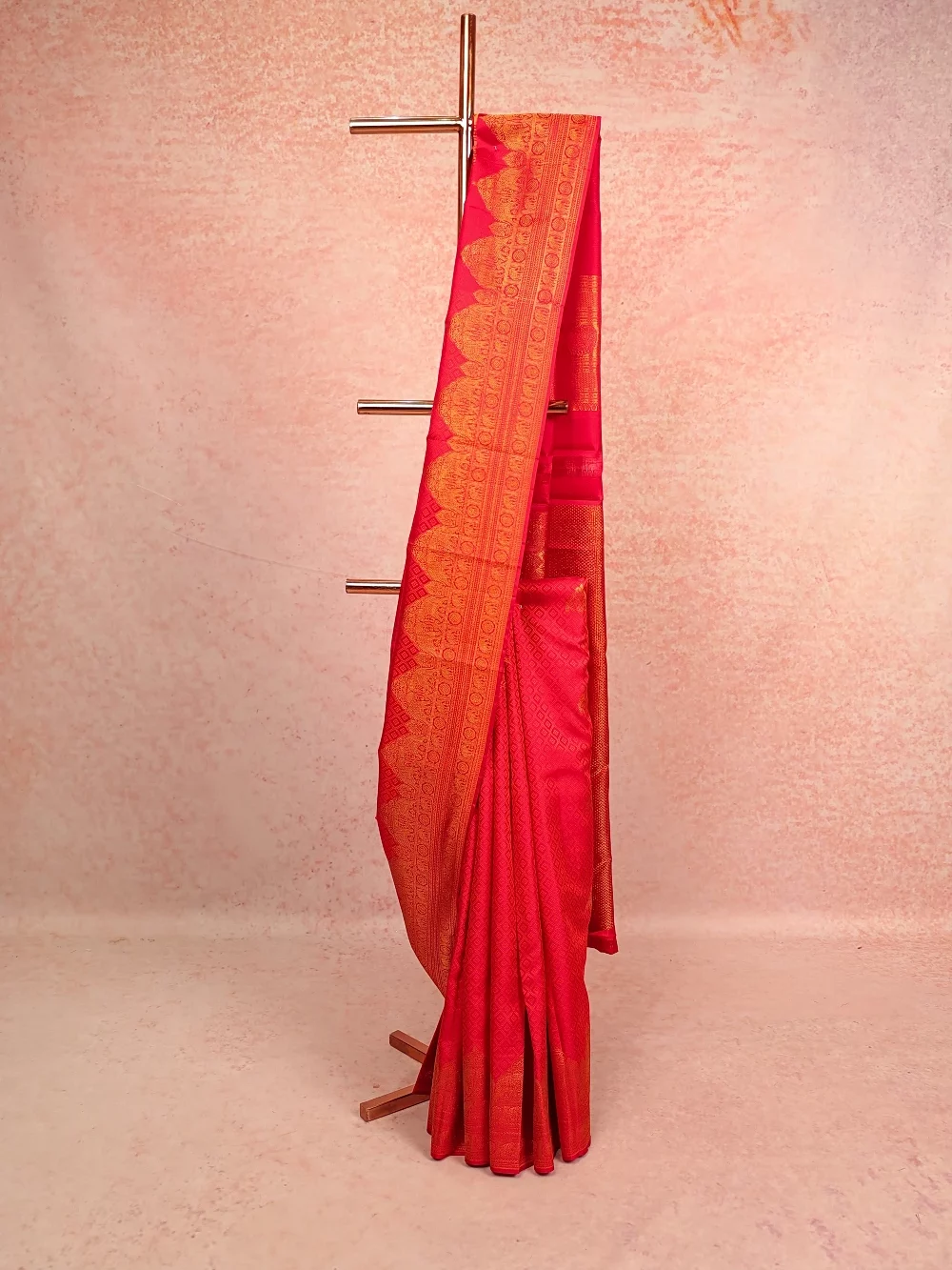 Red Kancheepuram Silk Saree