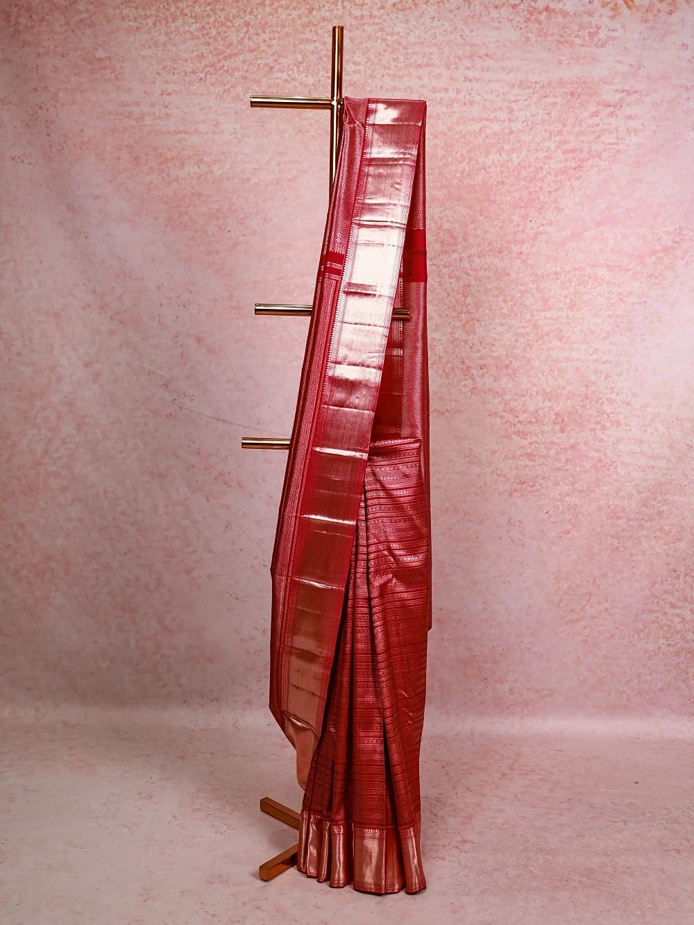 Grape Wine Kancheepuram Silk Saree