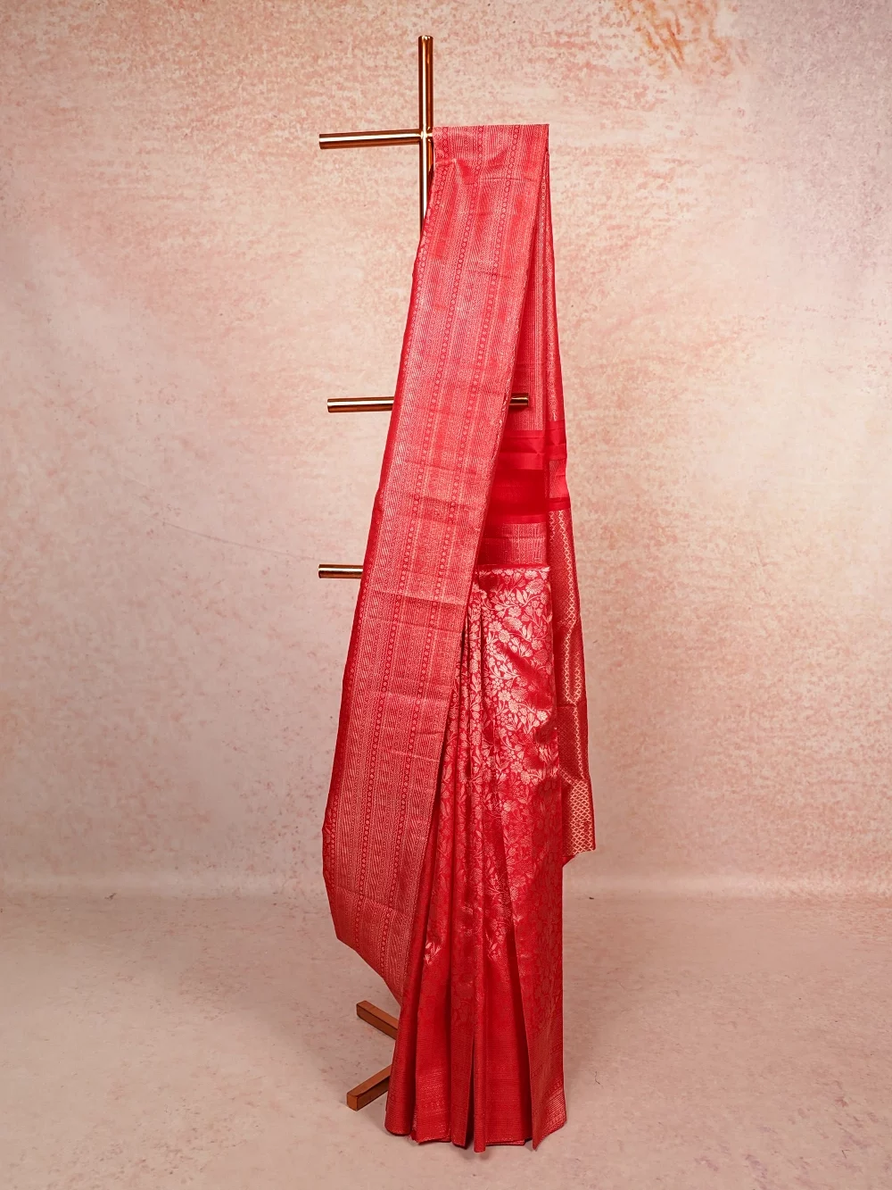 Red Kancheepuram Silk Saree