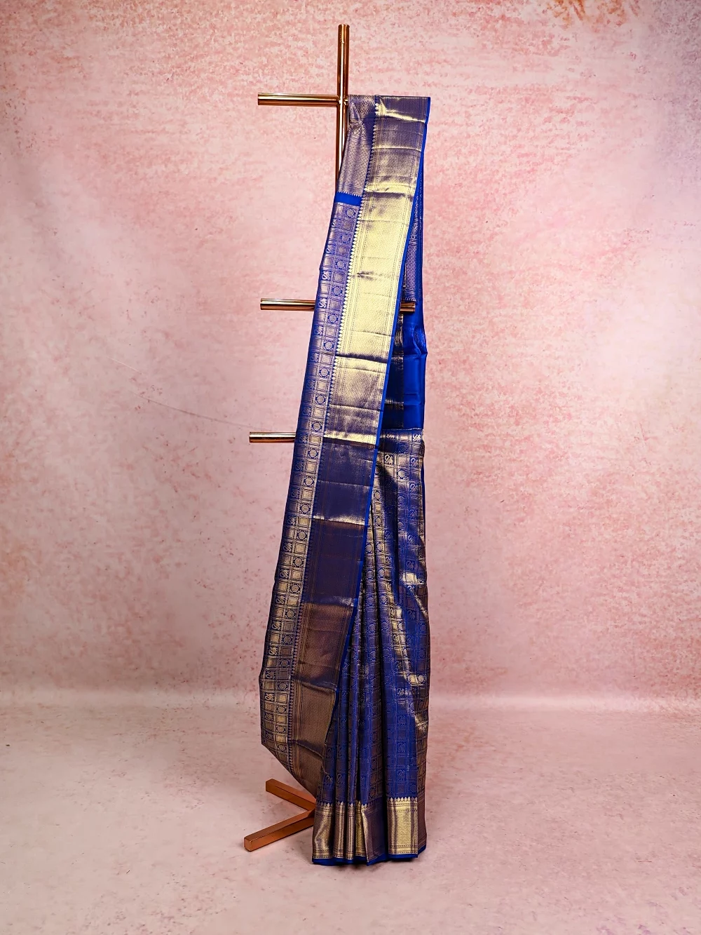 Royal Blue Kancheepuram Silk Saree