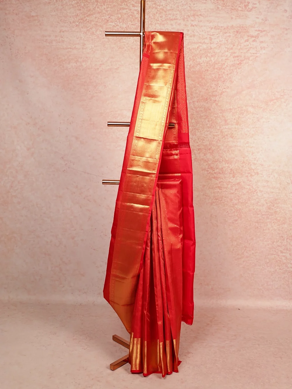 Red Kancheepuram Silk Saree