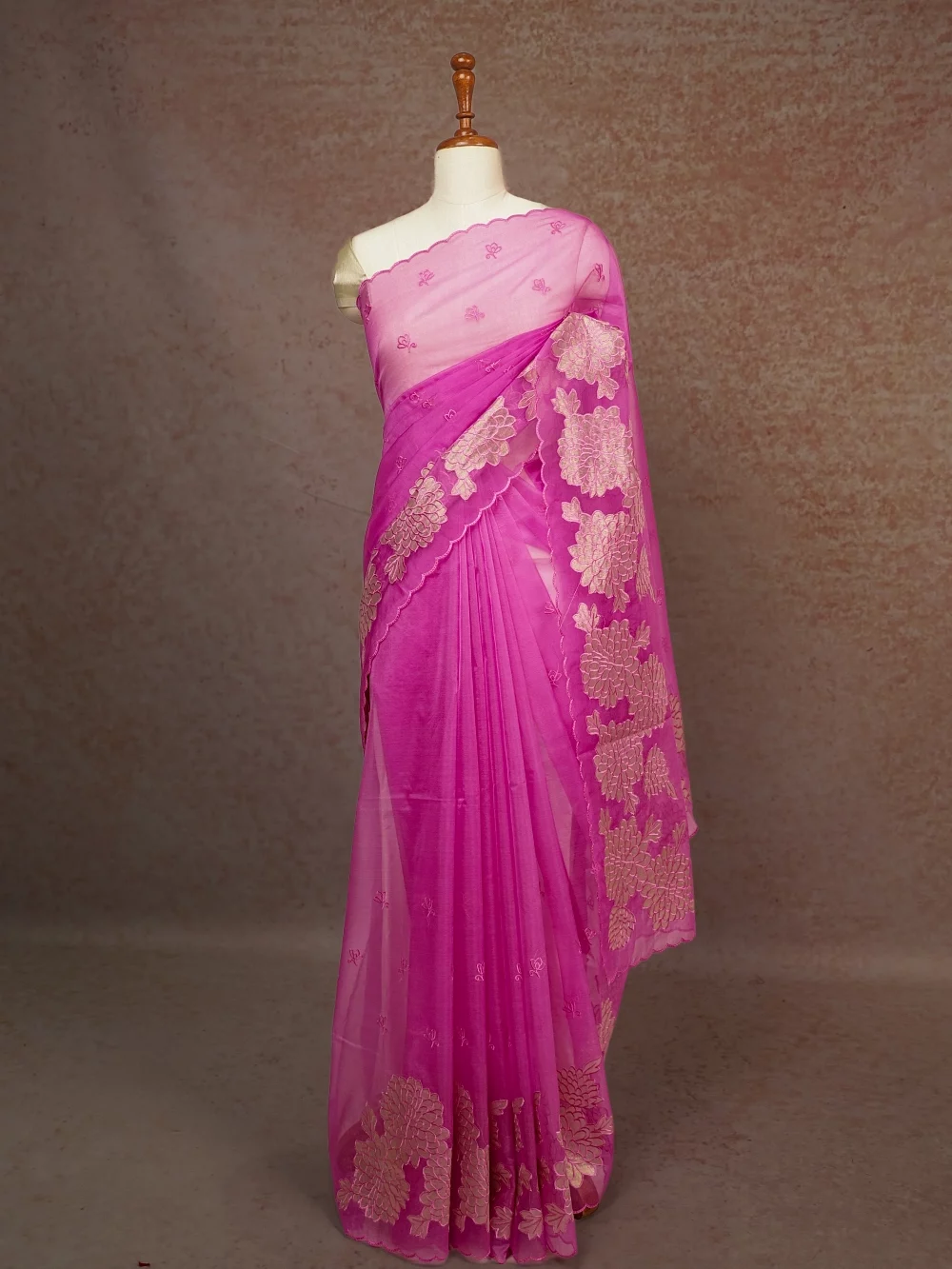 Light Vadamulla Colour Organza Saree