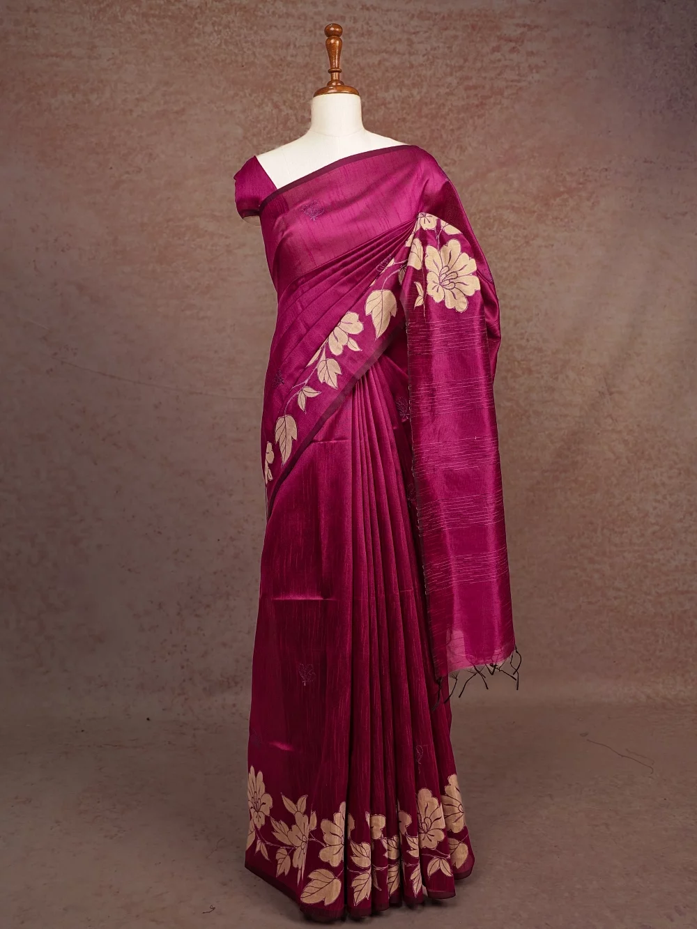 Vadamalli Semi Jute Silk Saree